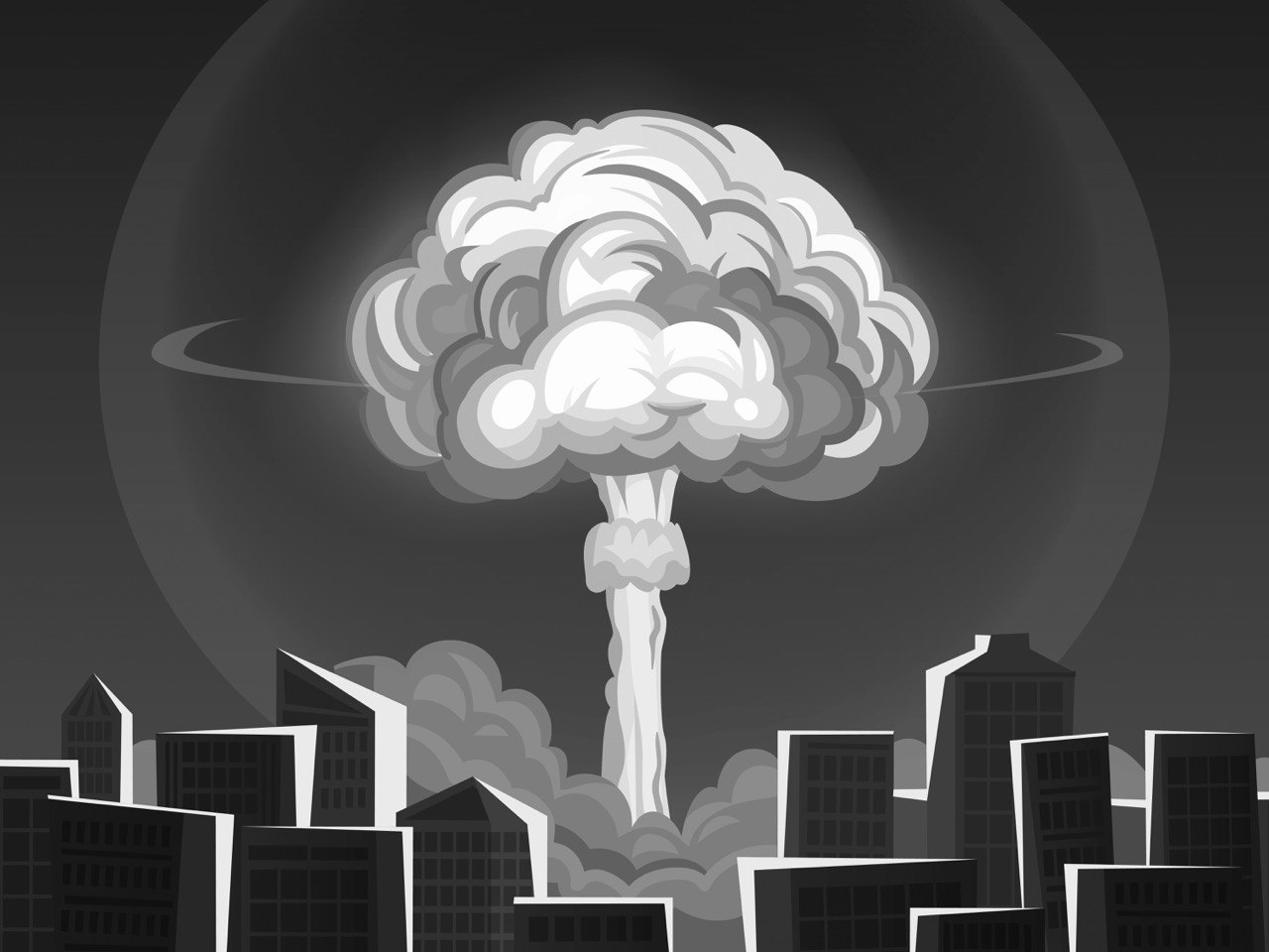 Atombombenexplosion Atombomenexplosion